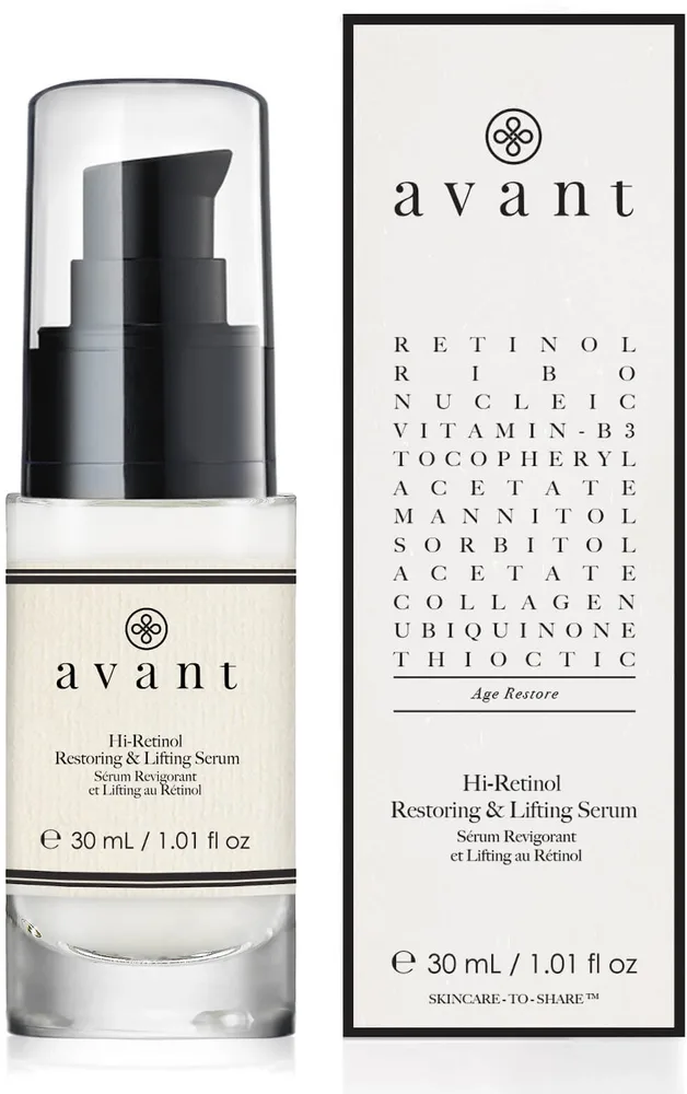 Сыворотка для лица Avant Hi-Retinol Restoring and Lifting восстанавливающая, лифтинг, с ретинолом, 30 мл