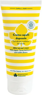 Крем для волос Biofficina Toscana After Sun Hair Cream увлажняющий, после солнца, 100 мл