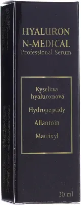 Сыворотка для лица N-Medical Hyalron Professional гиалуроновая, с нейропептидом и матриксилом, 50 мл