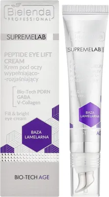 Лифтинг-крем для кожи вокруг глаз с пептидами Bielenda Professional SupremeLab Peptide Eye Lift Cream 15 мл