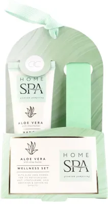 Accentra Home SPA Aloe Vera набор для ухода за руками: крем для рук 30 мл и пилочка для ногтей с алоэ вера