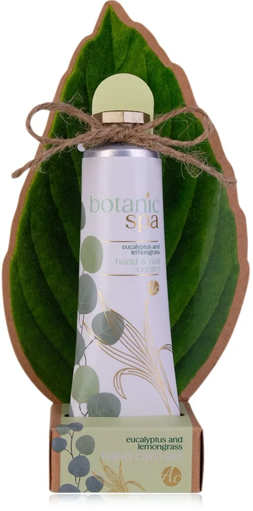 Набор для ухода за руками Accentra Botanic SPA Eucalyptus And Lemongrass, крем для рук 30 мл, пилка для ногтей