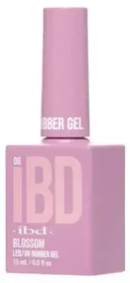 Гибридный лак для ногтей IBD Rubber Gel, 15 мл, оттенок Pout
