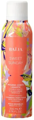 Baija Sweet Sunday пенка для тела очищающая увлажняющая 200 мл, пенка для душа с ароматом