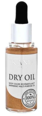 Масло для тела и лица Kanu Nature Rose Shimmering Dry Oil сухое, сияющее, многофункциональное, Роза, 30 мл