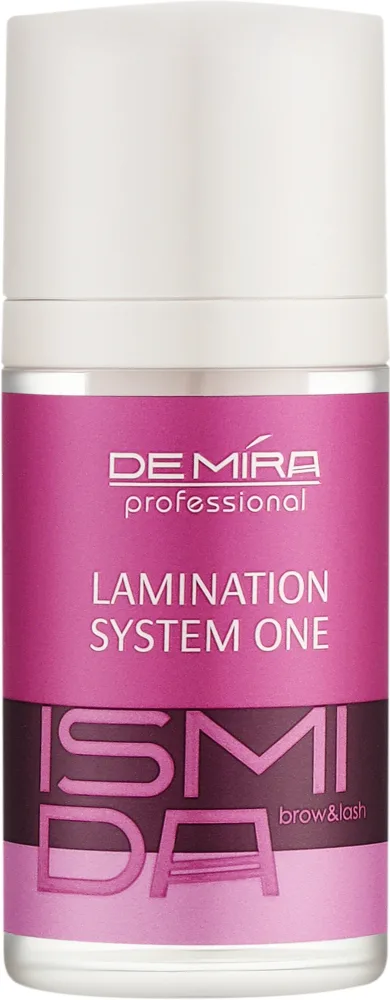 Средство для ламинирования ресниц и бровей DeMira Professional Ismida Lamination System One, одноэтапное, 10 мл