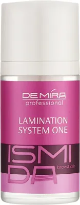 Средство для ламинирования ресниц и бровей DeMira Professional Ismida Lamination System One, одноэтапное, 10 мл
