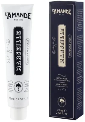 Крем для рук L'Amande Marseille With Sweet Almond Oil Hand Cream с маслом сладкого миндаля, 75 мл