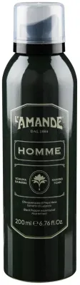 Пена для бритья L'Amande Homme Shaving Foam с экстрактом хмеля, 200 мл