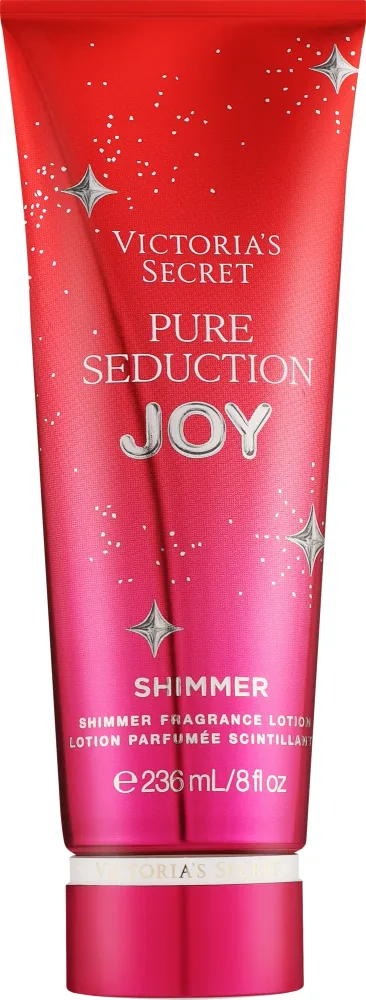 Victoria's Secret Pure Seduction Joy Shimmer лосьон для тела парфюмированный с сиянием 236 мл, мерцающий, увлажняющий