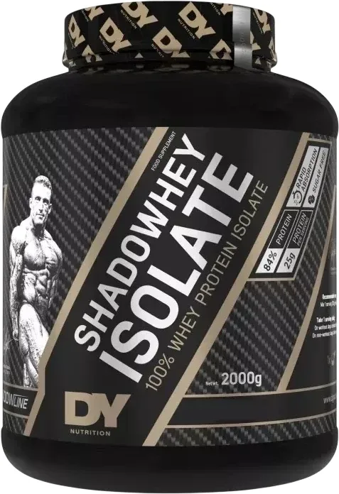 Протеин DY Nutrition Shadowhey Isolate Chocolate, со вкусом шоколада, для спортсменов, 2000 г