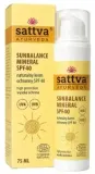 Sattva Ayurveda SunBalance Mineral крем для лица и тела солнцезащитный минеральный SPF 40 75 мл, защита от солнца на минеральных фильтрах — фото 1