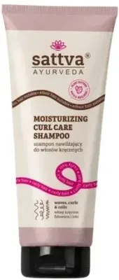 Шампунь для вьющихся волос Sattva Ayurveda Curl Care Moisturizing Shampoo, увлажняющий, 200 мл