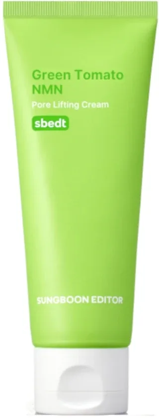 Sungboon Editor Green Tomato NMN Pore Lifting Cream крем для лица лифтинг с экстрактом зелёных томатов 50 мл, крем для пор