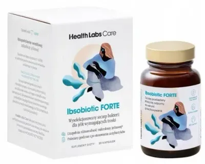 БАД для поддержки пищеварения Health Labs Care Ibsobiotic Forte, 30 шт