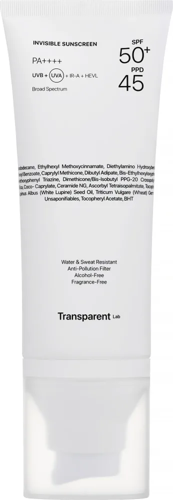 Крем для лица Transparent Lab Invisible солнцезащитный SPF50+ 100 мл