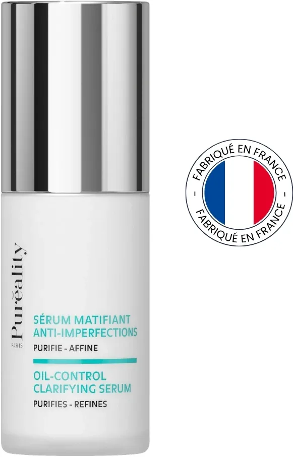 Pureality Oil-Control Clarifying Serum сыворотка для лица очищающая, регулирующая выработку себума 30 мл, сыворотка для жирной кожи с ниацинамидом и бакучиолом