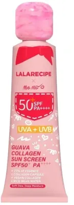 Lalarecipe Guava Collagen Sun Cream крем солнцезащитный для лица с экстрактом гуавы 50 мл с коллагеном, для ежедневной защиты