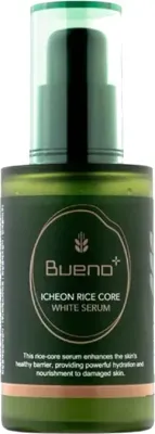 Bulk Homme Bueno Icheon Rice Core White сыворотка для лица с экстрактом риса 50 мл, осветляющая сыворотка с ниацинамидом и рисом