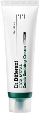 Dr.Different Cica Metal Quick Soothing Cream успокаивающий крем-гель для лица 50 г с центеллой и цинком