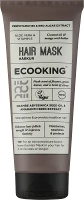 Маска для волос Ecooking Hair Mask, с провитамином B5 и экстрактом красных водорослей, 200 мл