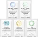 OOTD Hydrating Serum Sheet Mask Assorted Pack набор тканевых масок для лица увлажняющих с коллагеном и церамидами 5 x 25 г — фото 1