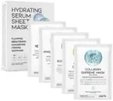 OOTD Hydrating Serum Sheet Mask Assorted Pack набор тканевых масок для лица увлажняющих с коллагеном и церамидами 5 x 25 г — фото 2