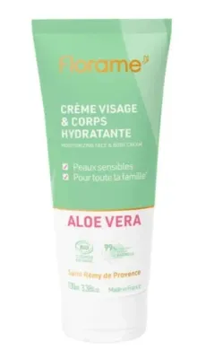 Крем для лица и тела Florame Moisturizing Face And Body Cream увлажняющий, с алоэ, 100 мл