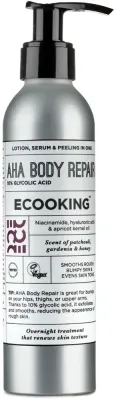 Ecooking AHA Body Repair лосьон для тела с кислотами AHA, гликолевой кислотой и ниацинамидом 200 мл