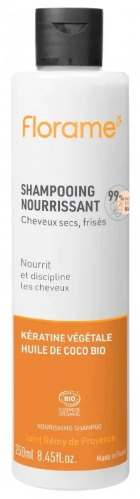 Шампунь для волос Florame Nourishing Shampoo питательный, для сухих волос, 250 мл