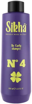 Шампунь для кудрявых и волнистых волос Sikha Be Curly Shampoo N.4, 300 мл