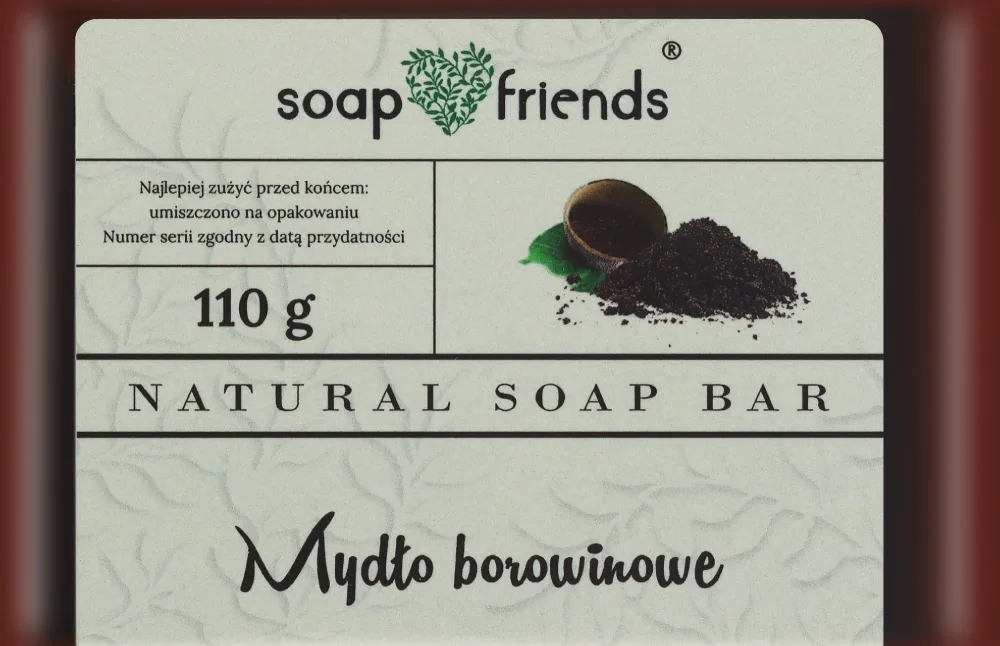 Soap&Friends Soap&Friends Soap - Soap and Friends Glycerin Soap мыло глицериновое кусковое с торфом 110 г, мыло для рук и тела