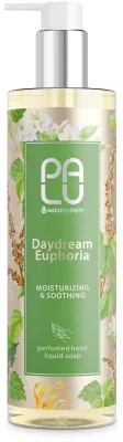Palu Salonsystem Daydream Euphoria жидкое мыло для рук увлажняюще-успокаивающее 400 мл, мыло для рук с алоэ и трегалозой, Moisturizing and Soothing