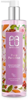 Palu Salonsystem Pure Paradise мыло для рук увлажняющее и успокаивающее 400 мл, с алоэ и трегалозой