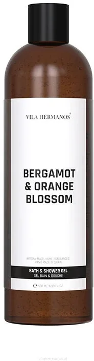 Vila Hermanos Bergamota and Orange Blossom гель для душа парфюмированный 500 мл, аромат бергамота и цветков апельсина