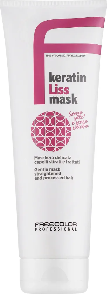 Маска для волос Oyster Cosmetics Freecolor Keratin Liss, после кератинового выпрямления, 250 мл