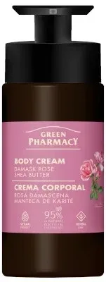 Крем для тела Green Pharmacy Роза дамасская и масло ши, с помпой, 739 мл