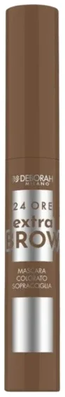 Тушь для бровей Deborah Milano 24 ORE Extra Brow Mascara, 9 мл, оттенок 02 - Brown