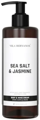 Крем для тела и рук Vila Hermanos Apothecary Sea Salt and Jasmine Body and Hand Cream, Морская соль и жасмин, 300 мл