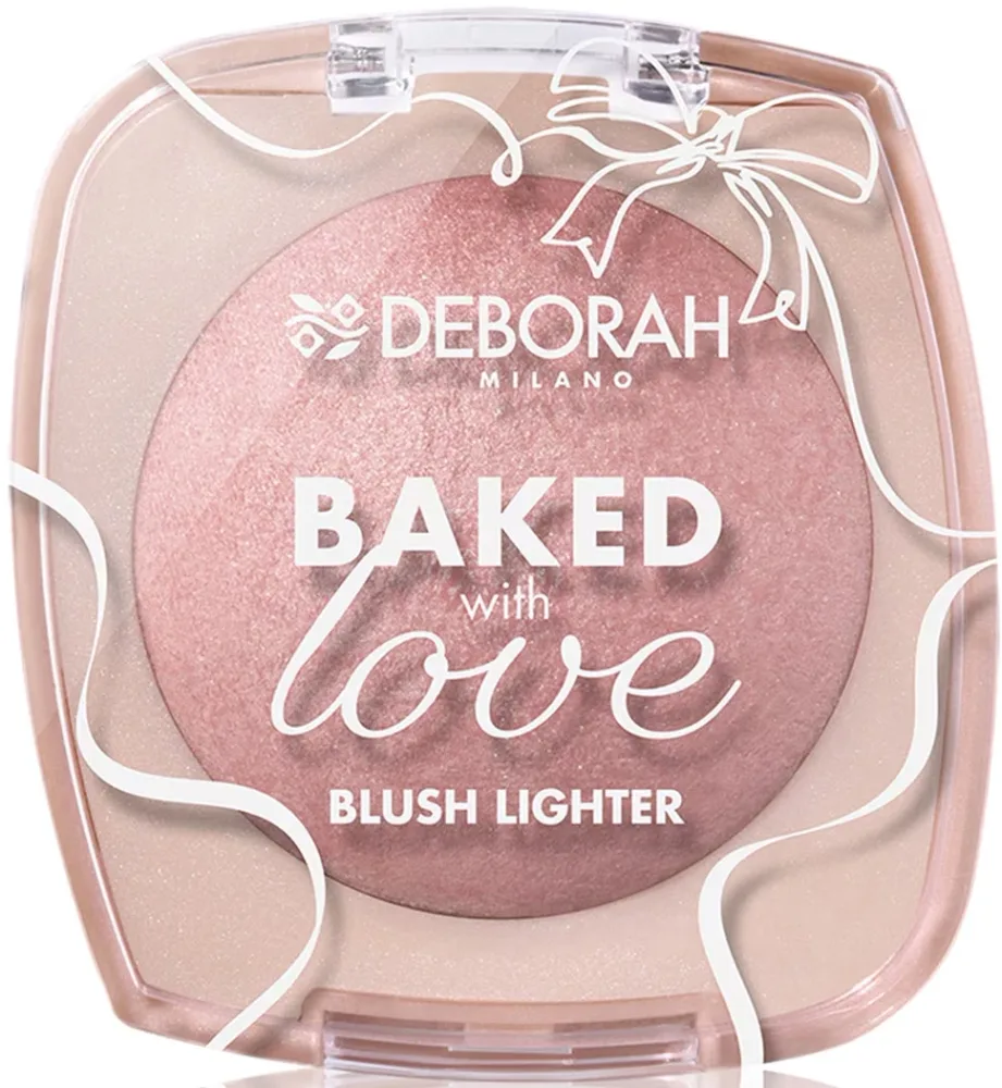 Румяна Deborah Milano Baked With Love Blush Lighter запечённые, 9 г, оттенок 04 - Rosewood Bronze