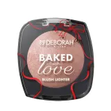 Румяна Deborah Milano Baked With Love Blush Lighter запечённые, 9 г, оттенок 04 - Rosewood Bronze — фото 3