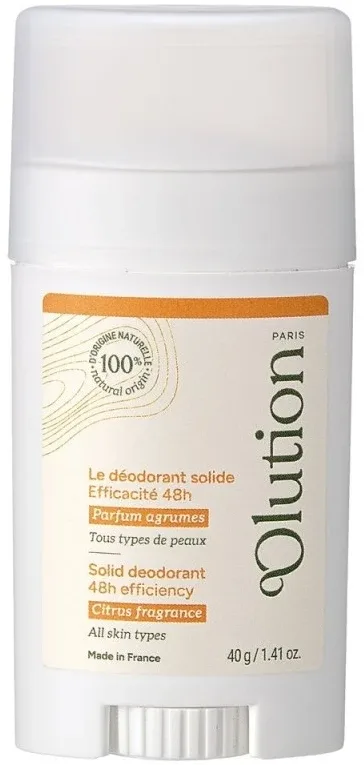 Дезодорант-стик oOlution Solid Deodorant с цитрусовыми нотами, 40 г
