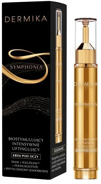 Лифтинг-крем для кожи вокруг глаз Dermika Symphonia Biostimulating Intensive Lifting Eye Cream интенсивный, 15 мл