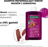 Шампунь Klorane Growth Accelerating Shampoo ускоряющий рост волос, с аденозином и хинином, 200 мл / 400 мл — фото 2