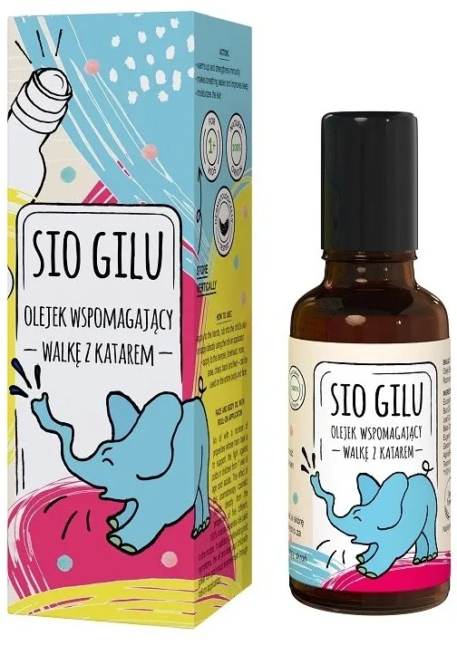 Эфирное масло для ароматерапии Slomiana Pracownia Sio Gilu для детей, от насморка
