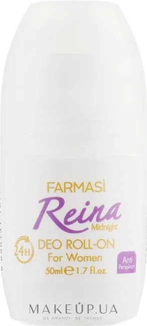 Farmasi Reina Midnight дезодорант шариковый 50 мл, роликовый, ароматный, для подмышек