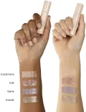 Кремовые тени для век Pur On Point Tint Creamy Eyeshadow Primer with Peptides, с пептидами, 3 мл, оттенок Cashmere — фото 3