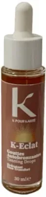 K Pour Karite K-Eclat Gouttes Autobronzantes капли-автозагар для лица и тела 30 мл, концентрат для загара без солнца