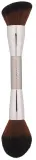 Кисть для макияжа лица PUR 2-in-1 Foundation + Finishing Brush, 2 в 1, Cream-to-Powder — фото 1
