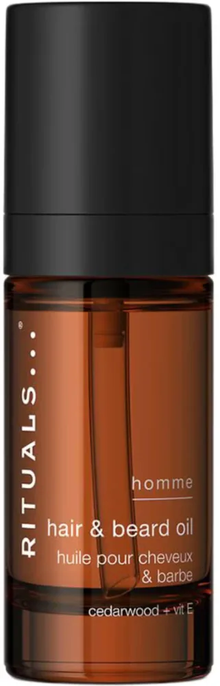 Масло для волос и бороды Rituals Homme Hair And Beard Oil, с ароматом кедрового дерева, 30 мл
